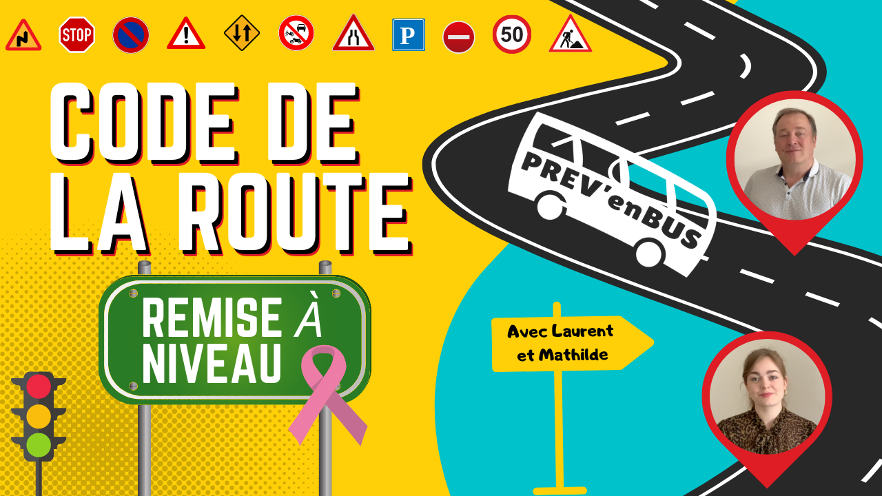 Nouvelle Vidéo Code de la Route et Octobre Rose 