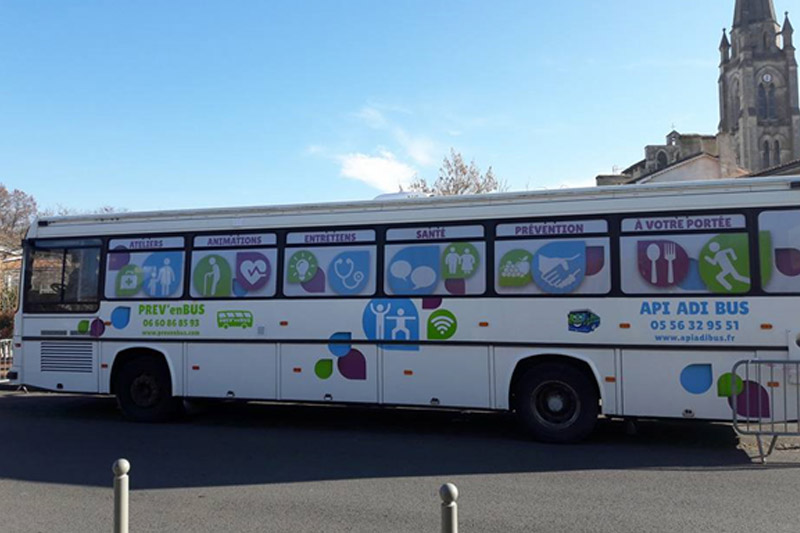 Après une année d'expérimentation dans le Libournais, LANCEMENT de PrevenBUS en HAUTE GIRONDE en novembre 2017